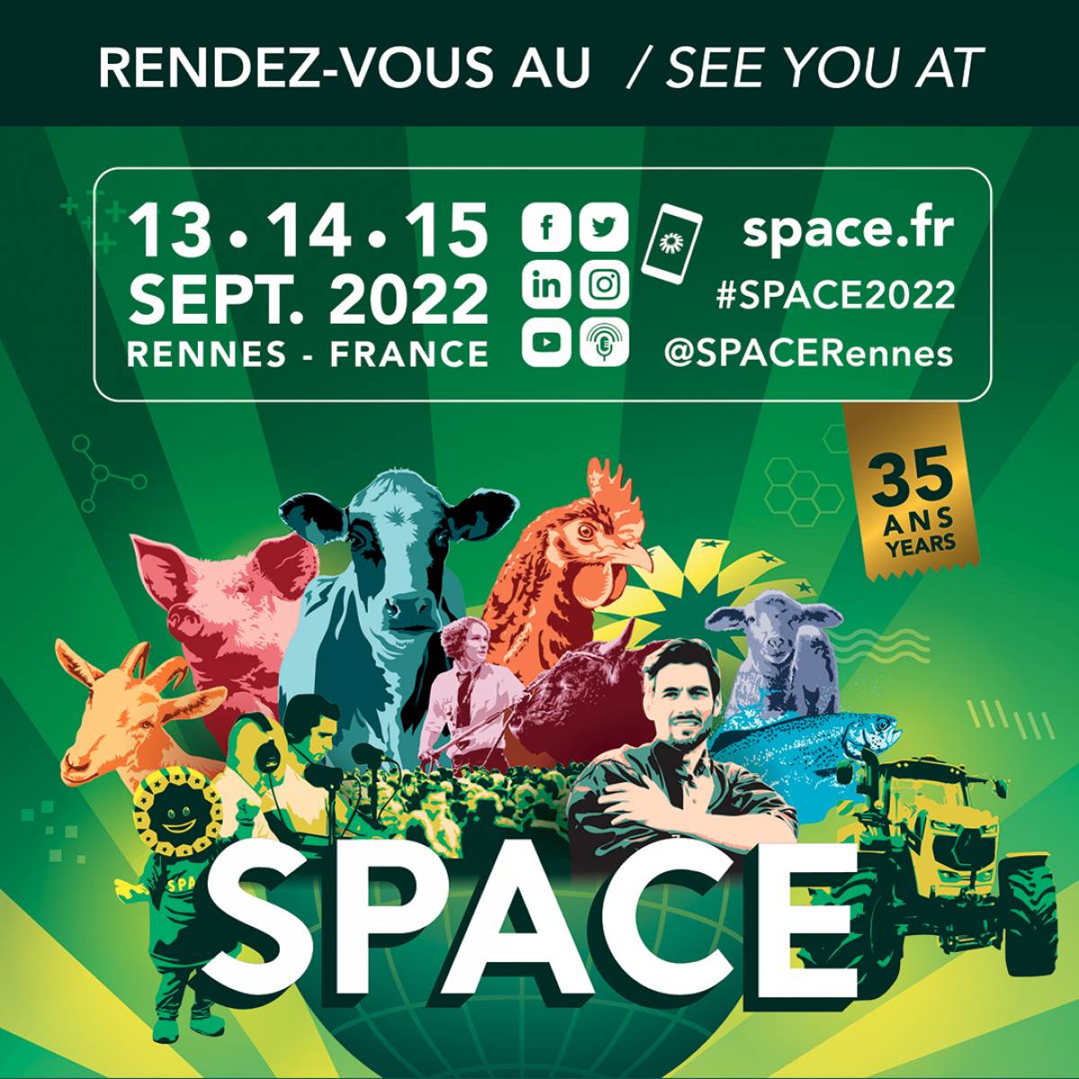 Salon international de l'elevage Space