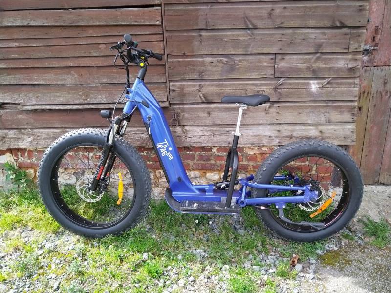 Fournisseur de trottinette électrique tout terrain grande roue avec selle pour centre équestre en France